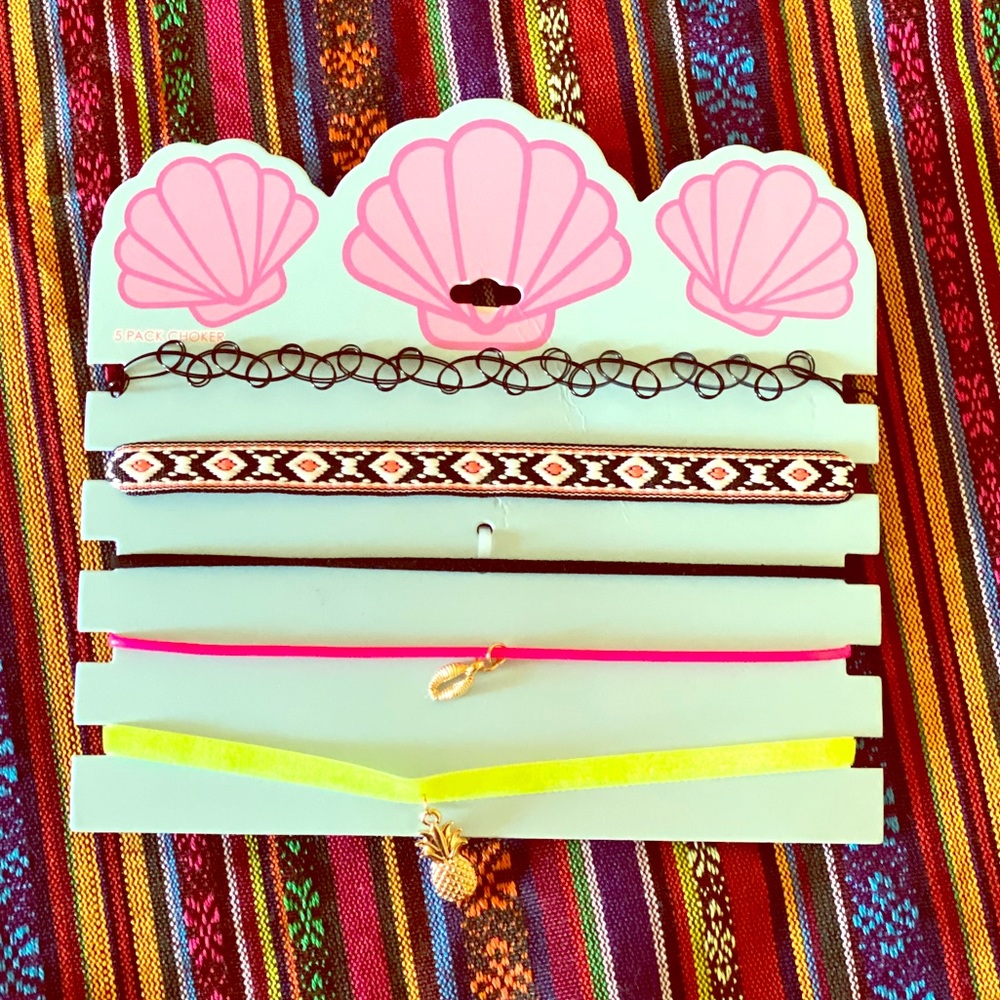 5pc choker set